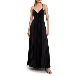 NWT A.L.C. Aries Black Maxi Dress